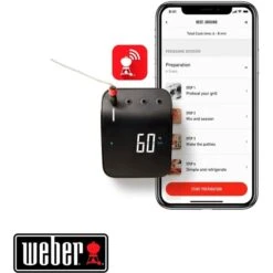 Weber Connect Smart Grilling Hub, Thermometer -Weber Weber Connect Smart Grilling Hub Thermometer@@1600833 3