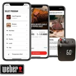 Weber Connect Smart Grilling Hub, Thermometer -Weber Weber Connect Smart Grilling Hub Thermometer@@1600833 4