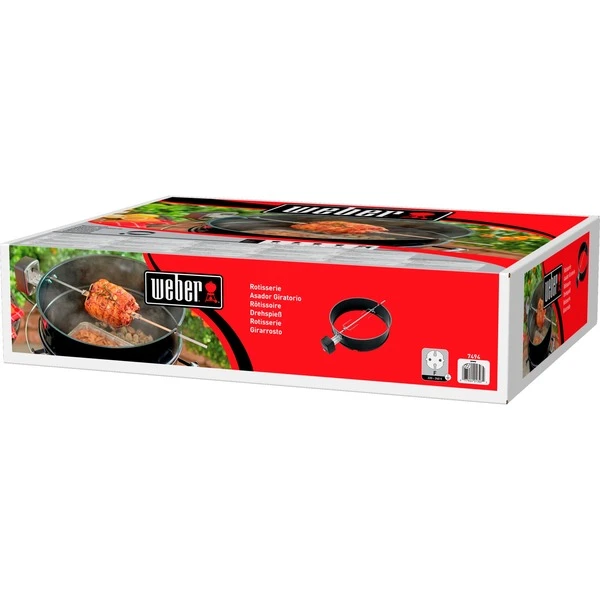 Weber Drehspieß 7494 Für Holzkohlegrills Mit Ø 57cm, Grillspieß – Bild 3