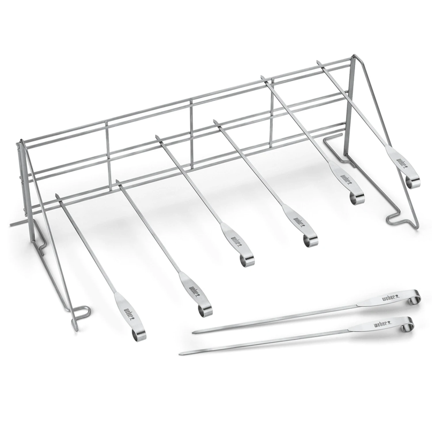 Weber Elevations Tiered Cooking System (ETCS) - Gestell & 8 Spieße (7615) 3 Weber Elevations Tiered Cooking System (ETCS) - Gestell & 8 Spieße (7615)