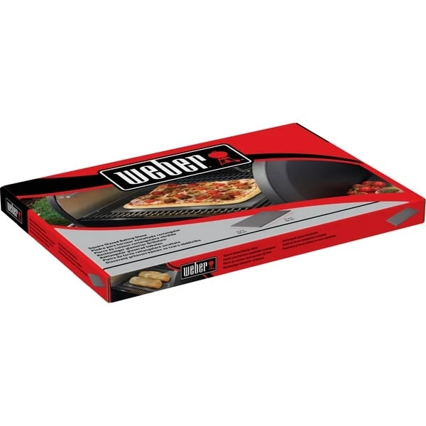 Weber Glasierter Pizzastein 18414, Eckig 44cm X 30cm – Bild 2