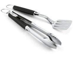 Weber Style Special BBQ Set (2-teilig) - Grau/Warm Grey (17282) -Weber Weber Grillbesteck Kompakt 2 teilig Edelstahl schwarz