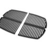 Weber Gusseiserner Grillrost Q240/Q2400 (66647) -Weber Weber Grillrost Set Q 240 2400 Serie gusseisern emailliert 2 teilig
