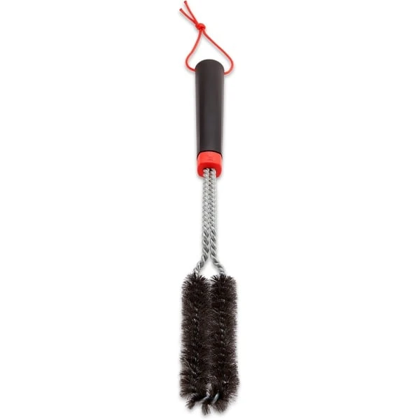 Weber Schmale Grillbürste 6279, Mit Edelstahlborsten, Grill-Reinigungsbürste – Bild 2