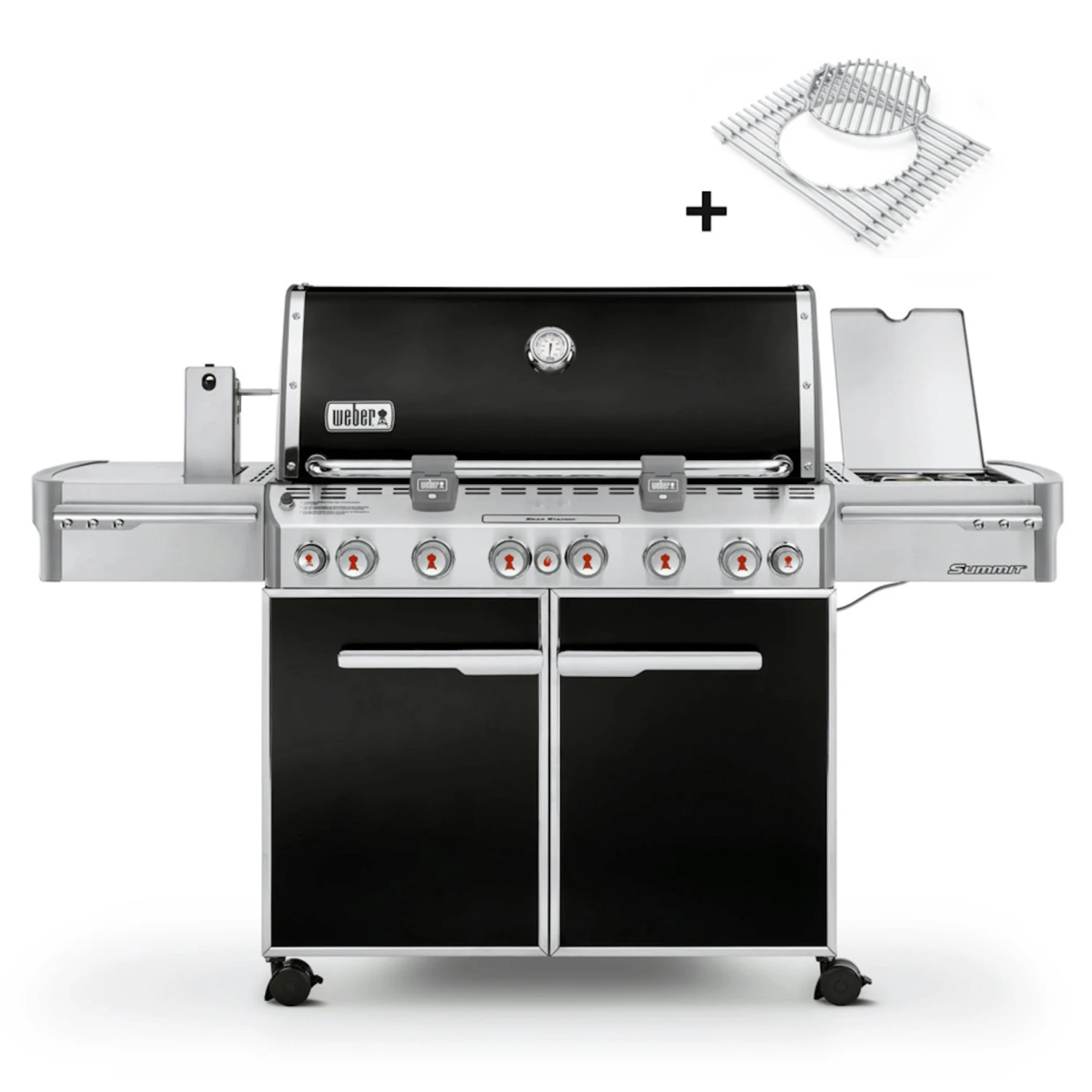 Weber Summit E-670 (GBS) Gasgrill Schwarz 3 Weber Summit E-670 (GBS) Gasgrill Schwarz