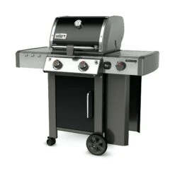 Weber Genesis II LX E-240 (GBS) Gasgrill Schwarz (inkl. IGrill 3) -Weber weber 60014179 GENESIS II LX 2B BLK EMEA right angle